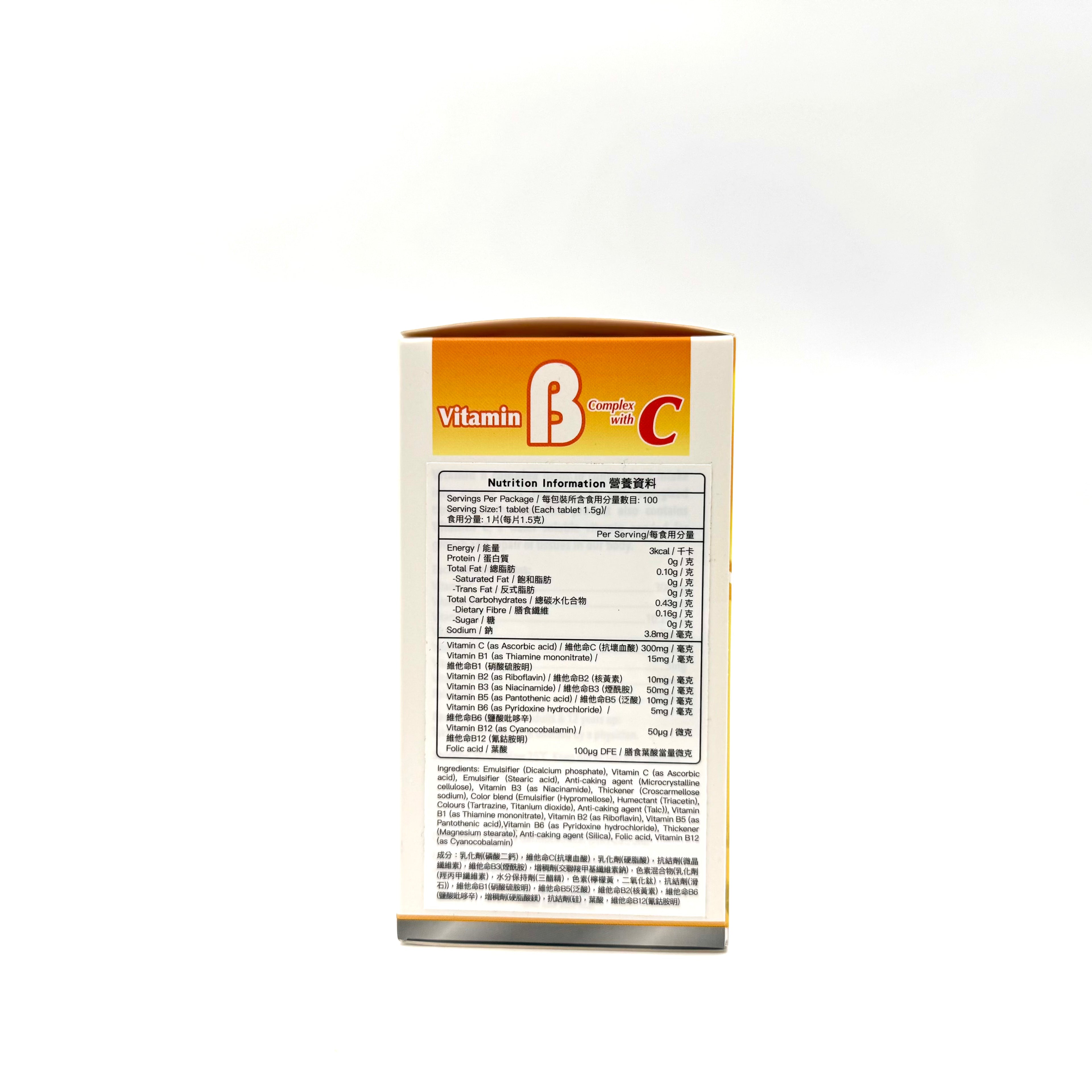More Health 安健 維他命B雜加C 100粒