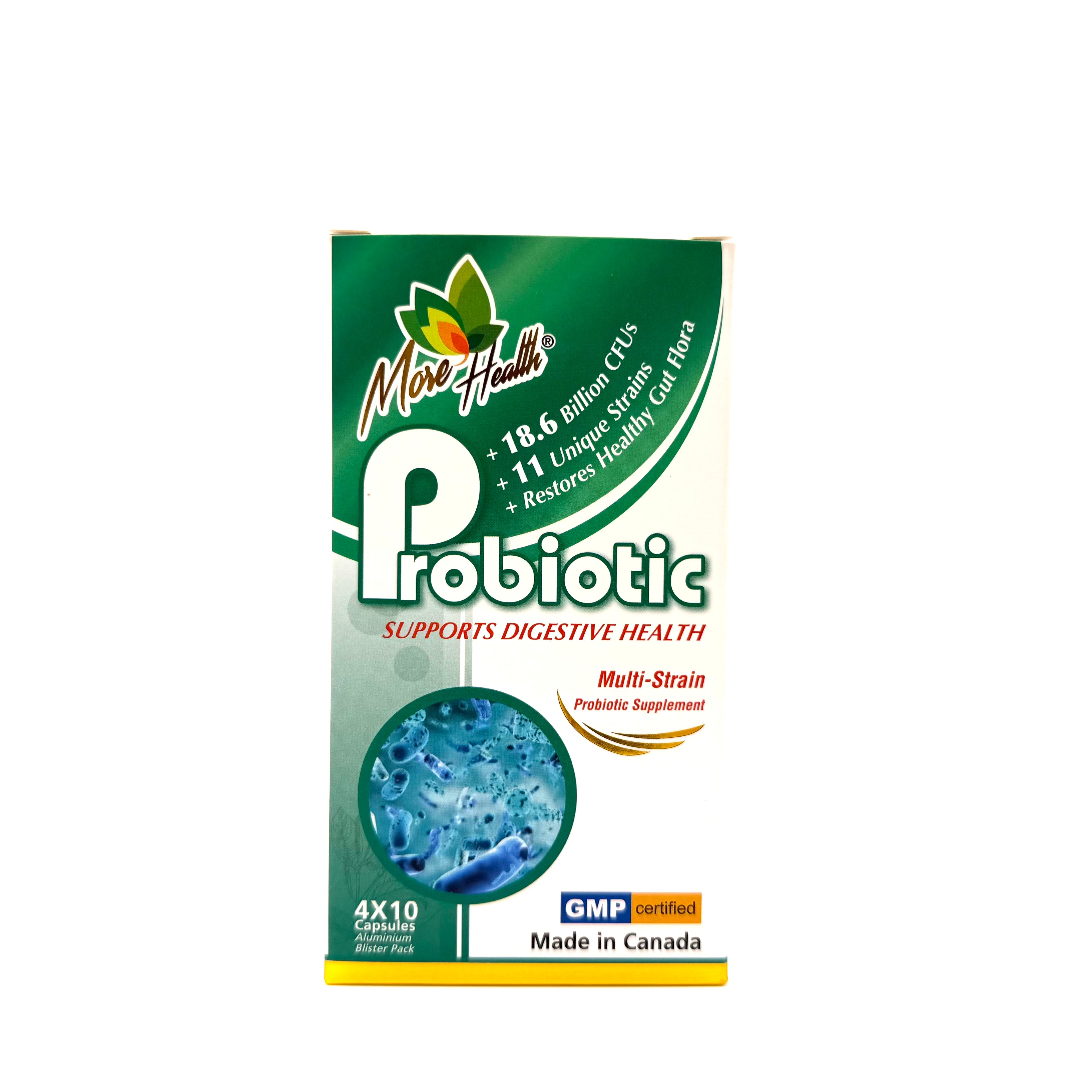 More Health 安健益生菌膠囊 40粒