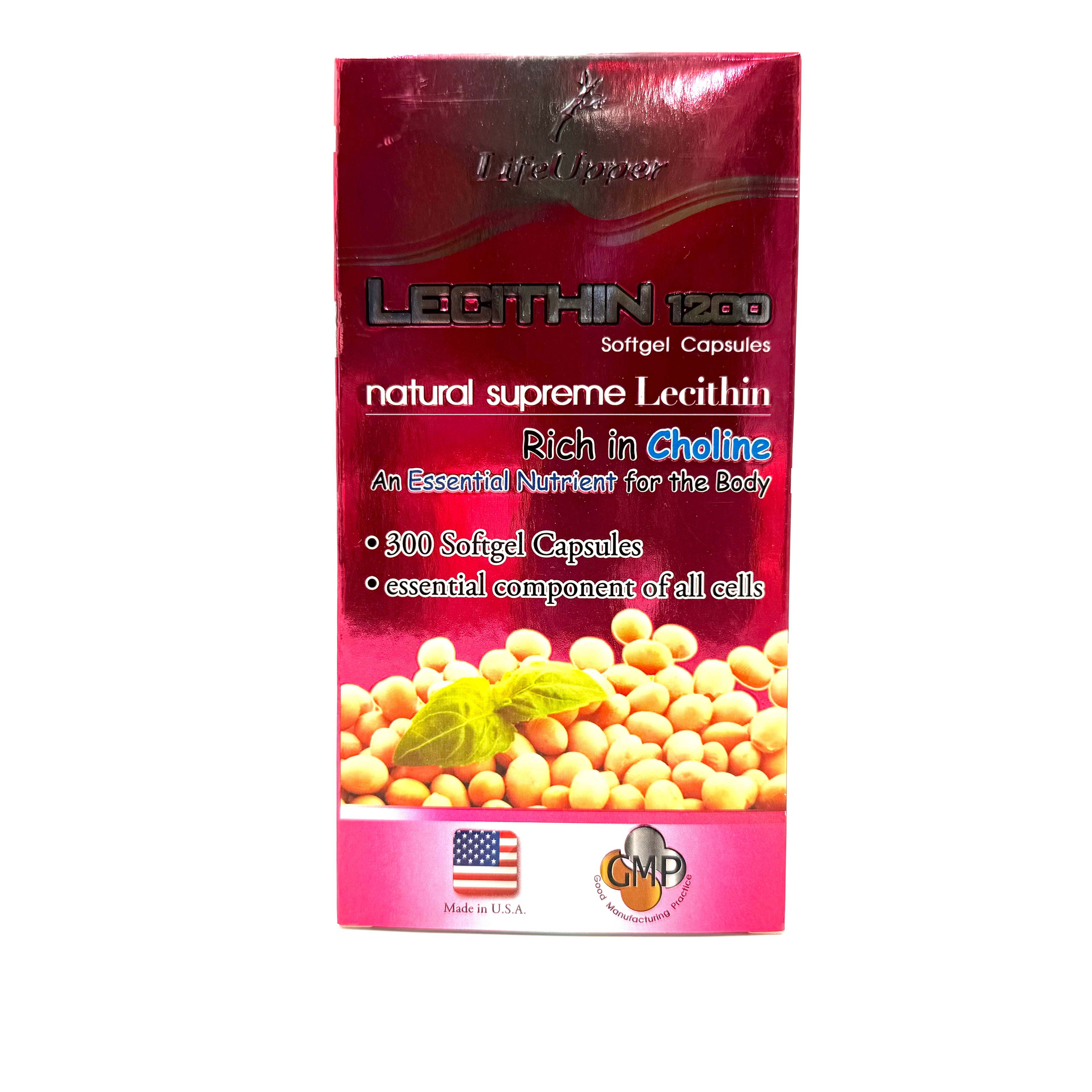 Life Upper 純美健天然高級卵磷脂 300粒