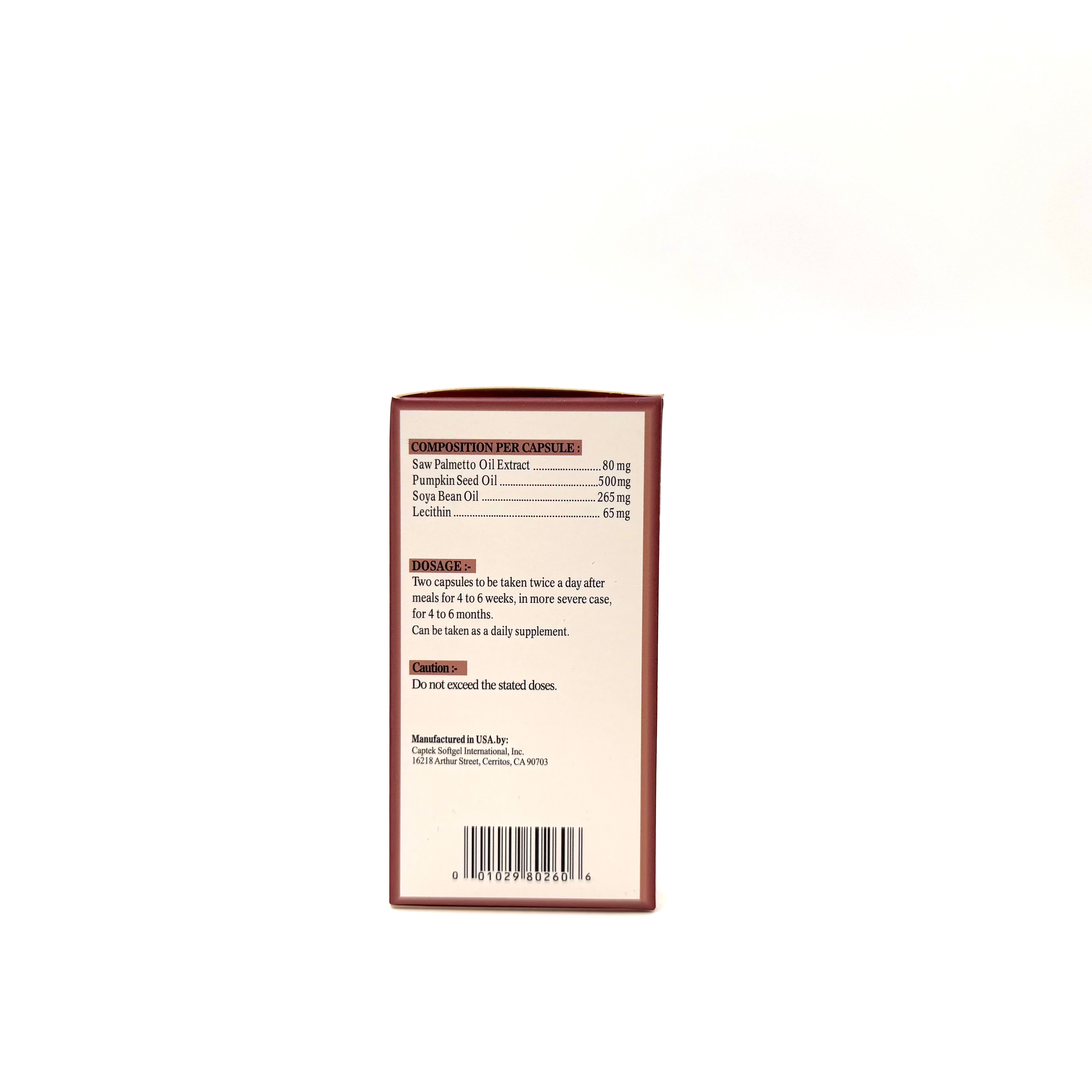 BODYWISE 前列維通 60粒