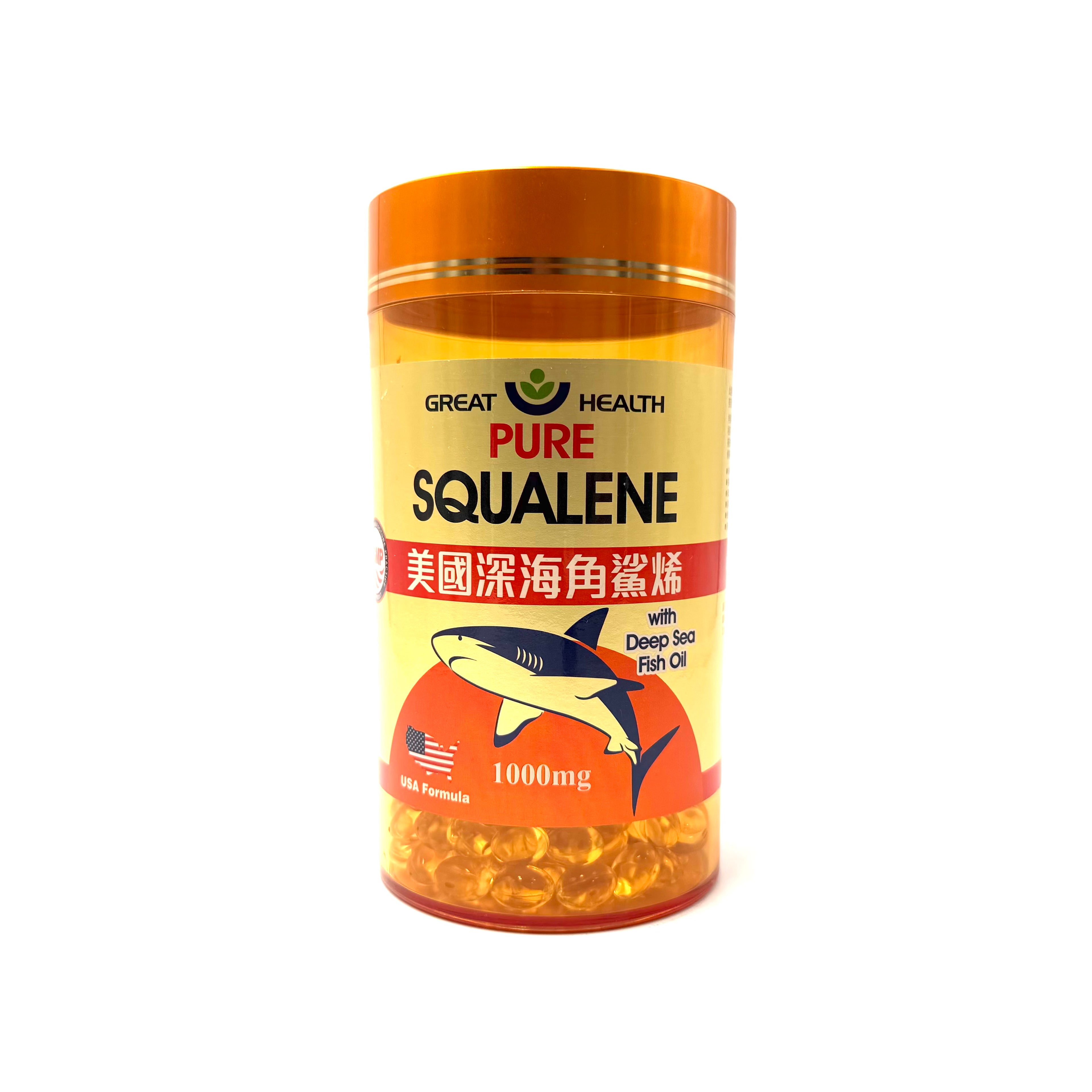 Great Health Squalene 美國深海角鯊烯 500粒
