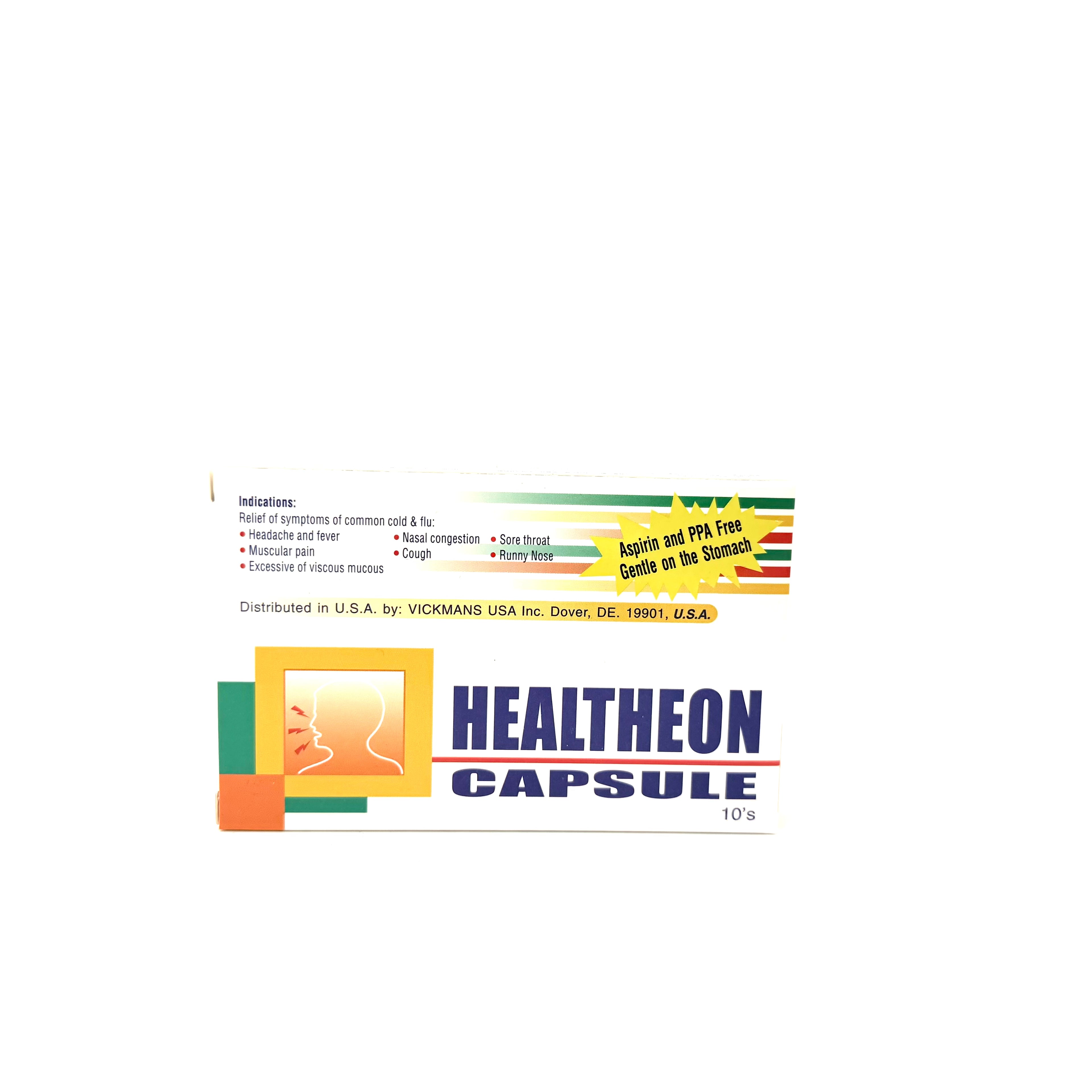 HEALTHEON 喜士妥 感冒止咳素 10粒