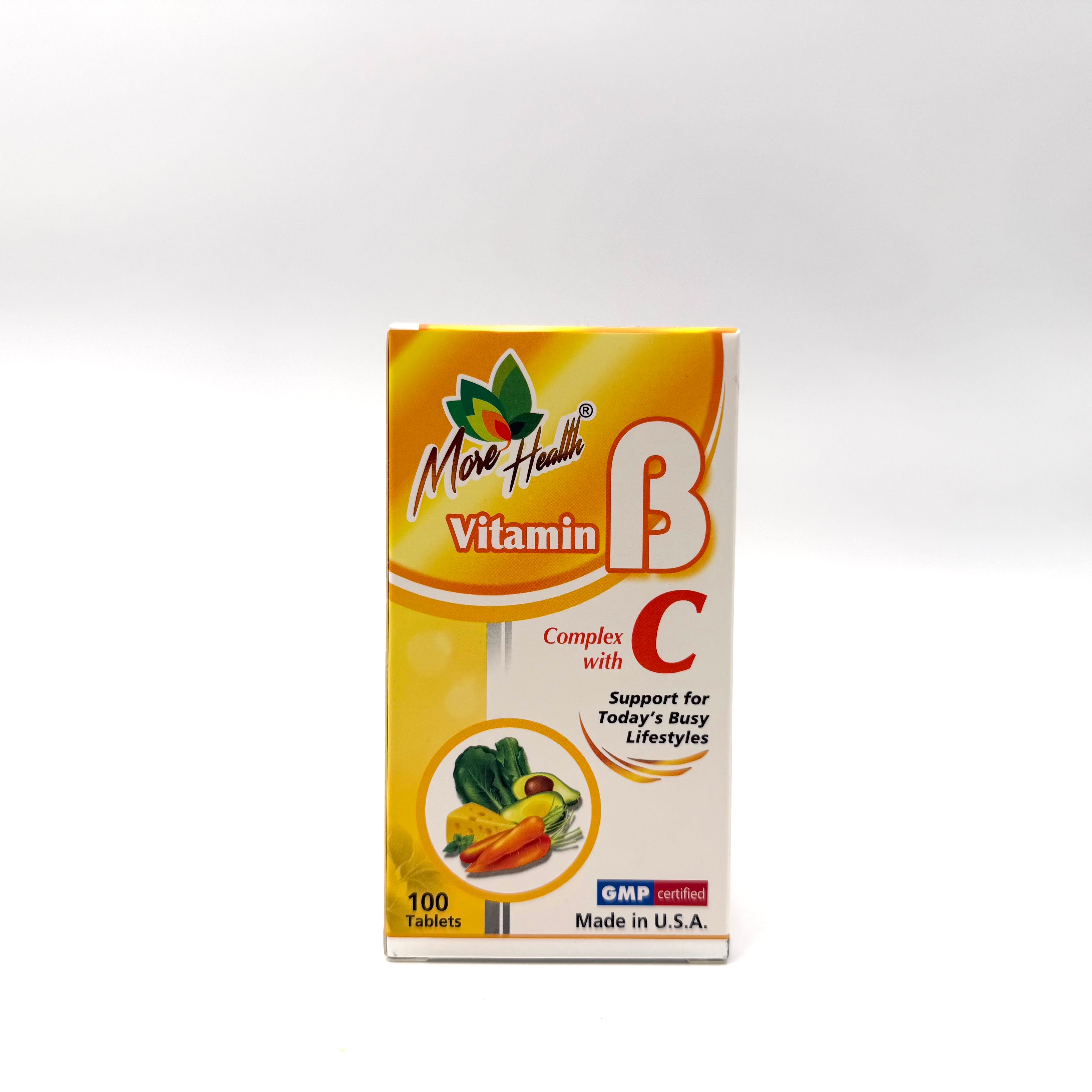 More Health 安健 維他命B雜加C 100粒