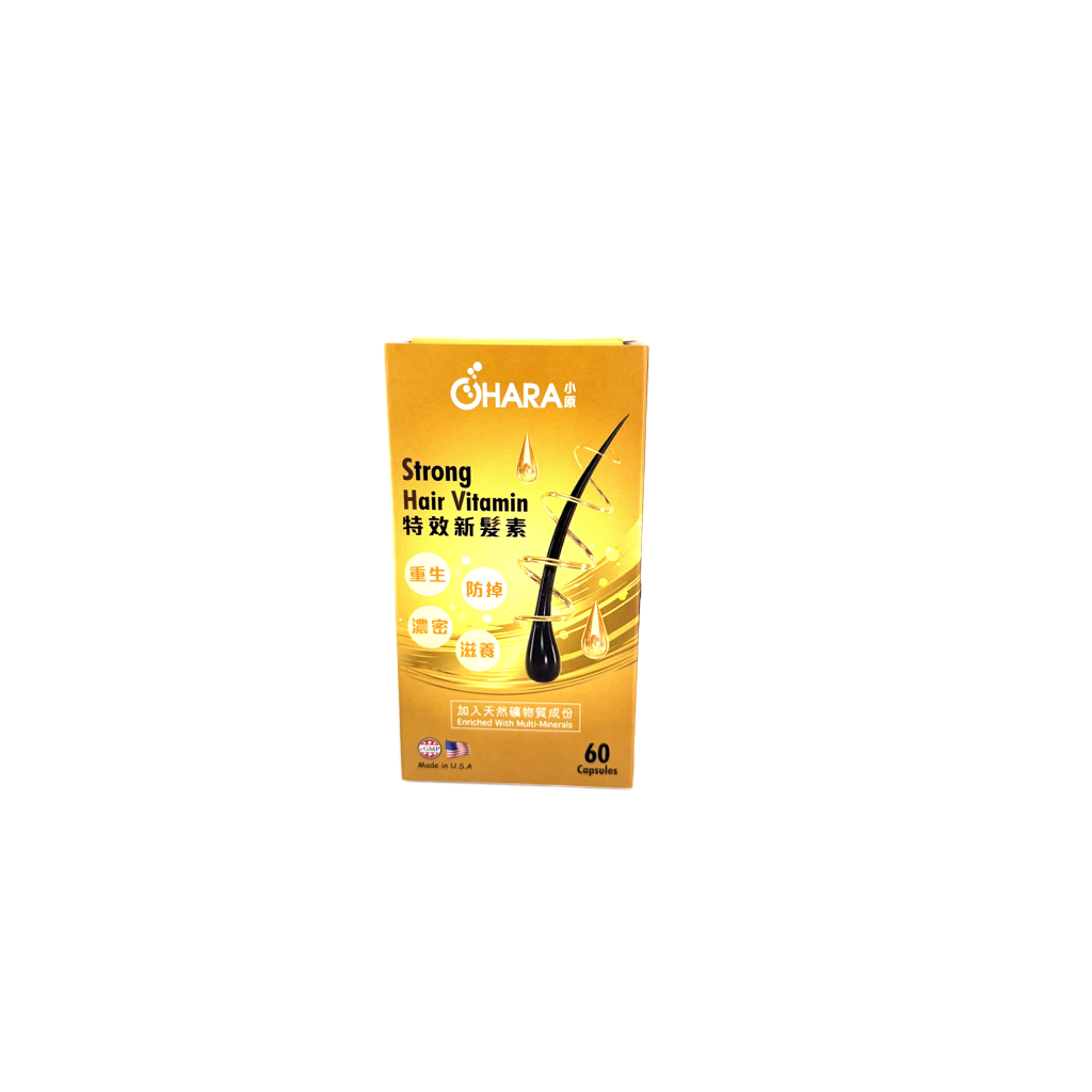 Ohara 小原 特效新髮素 60粒